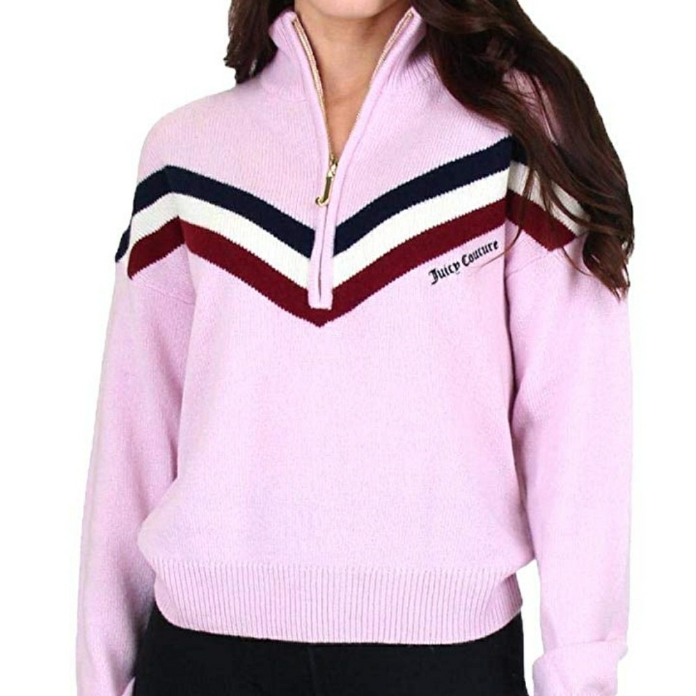 $350 Juicy Couture Black Label Cashmere Pullover